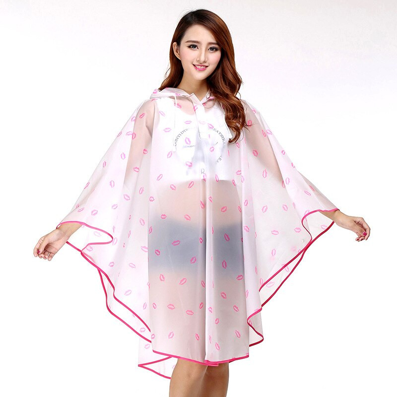 Modni dugi EVA kišni kaput Ženski odrasli muškarci Kabanica Nepropusna vodootporna jakna Plašt za planinarenje Putovanja Kampiranje