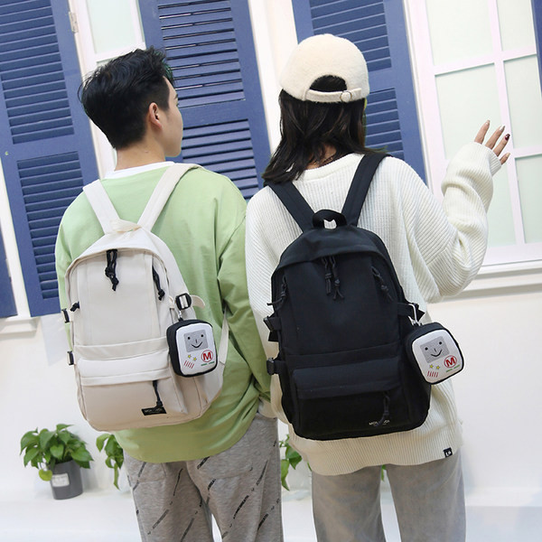 Textilný batoh na každodenné nosenie s niekoľkými priehradkami