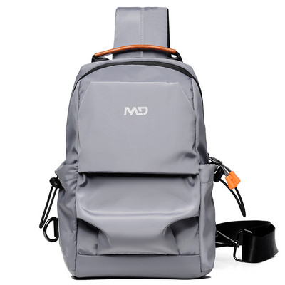 Pánsky ležérny batoh so zipsom a nápisom, dva modely