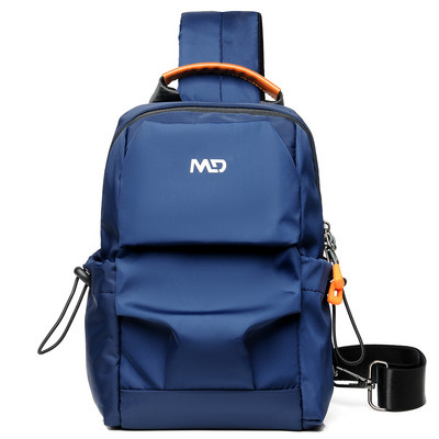 Pánsky ležérny batoh so zipsom a nápisom, dva modely