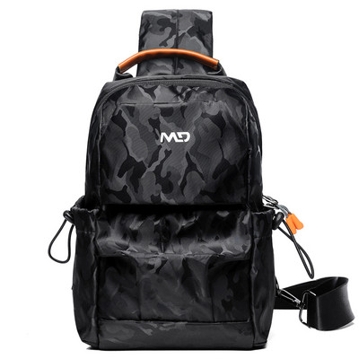 Pánsky ležérny batoh so zipsom a nápisom, dva modely