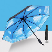 Automatický skladací slnečník, vetruodolný prenosný detský slnečník, vonkajší proti dažďu, detské slnečníky, slnečníky