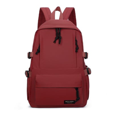 Pánsky batoh s nápisom a širokými popruhmi