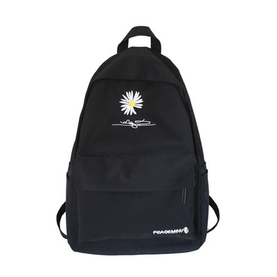 Pánsky batoh s nápisom a širokými popruhmi