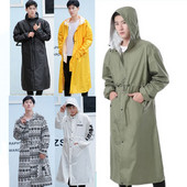 Kapuutsiga meeste vihmamantlid veekindlad matka vihmakatte pontšod jakid, nöör, pikad Chubasqueros, veekindlad, suured XL suurused