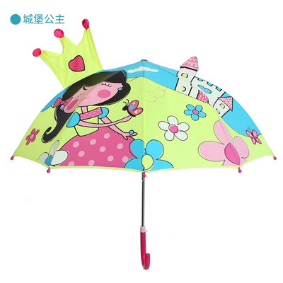 Doprava zadarmo 2021 Horúci výpredaj Detský dlhý dáždnik so zvieratkami pre chlapcov a dievčatá Kreslený dáždnik s dinosaurom Detský slnečník Detský dáždnik