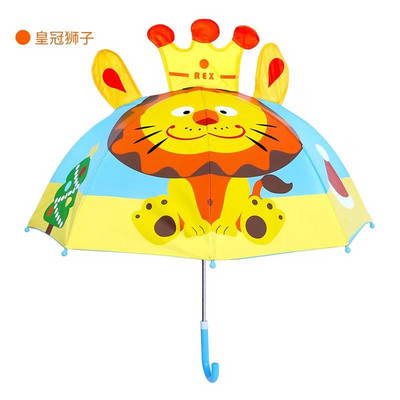 Doprava zadarmo 2021 Horúci výpredaj Detský dlhý dáždnik so zvieratkami pre chlapcov a dievčatá Kreslený dáždnik s dinosaurom Detský slnečník Detský dáždnik