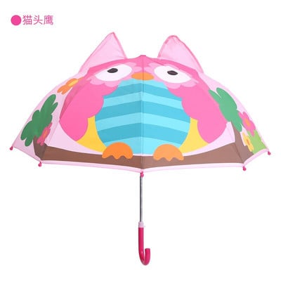 Doprava zadarmo 2021 Horúci výpredaj Detský dlhý dáždnik so zvieratkami pre chlapcov a dievčatá Kreslený dáždnik s dinosaurom Detský slnečník Detský dáždnik