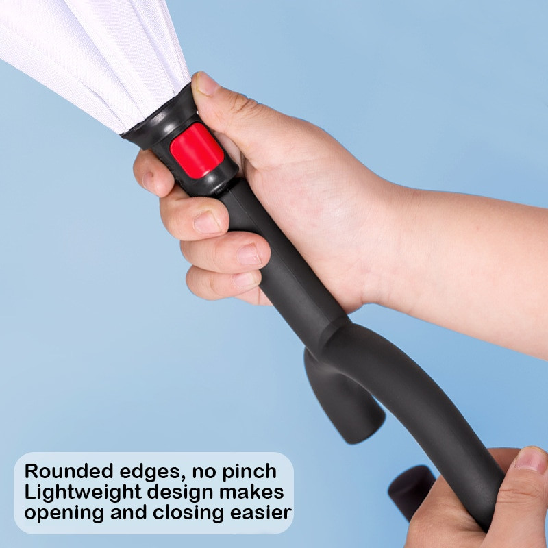 Livrare gratuită 2021 pentru copii, umbrelă inversată cu două straturi, umbrelă de protecție solară cu animale din desene animate, umbrelă lungă pentru băieți și fete, fără mâner