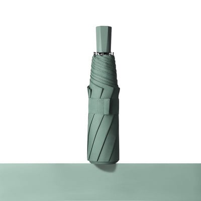 8-rebrový mini dáždnik, vonkajší slnečník, prenosný, Foold, odolný voči dažďu, UV žiareniu, unisex, detský dáždnik, ochrana tela, červený dáždnik