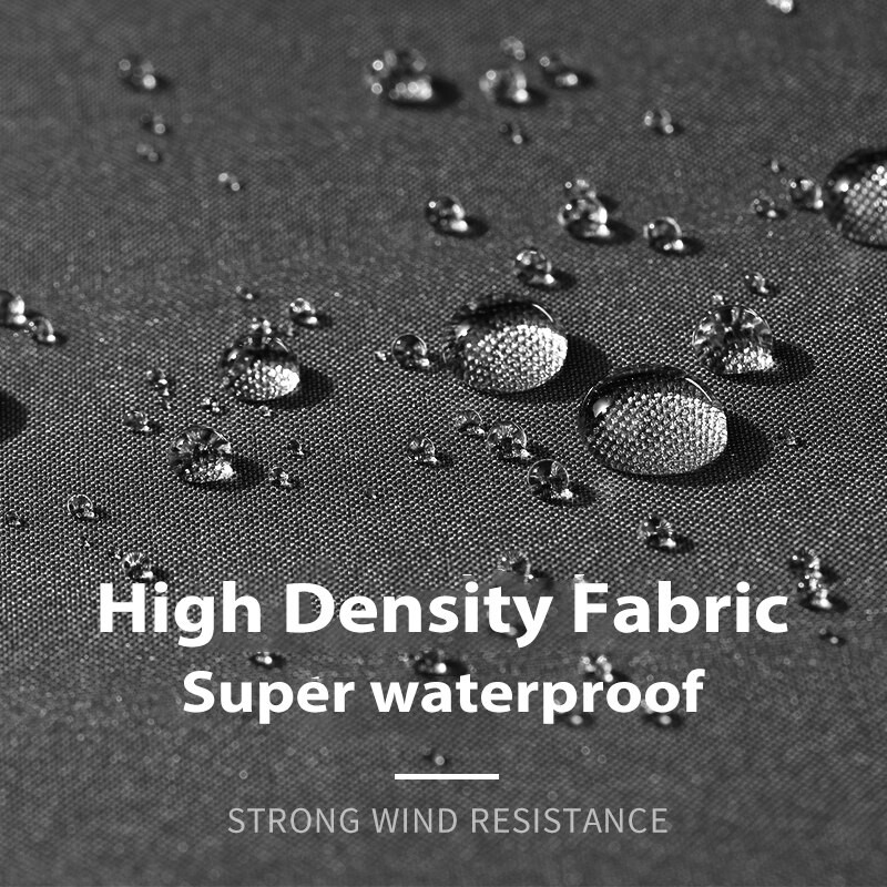 Leodauknow Veľký dáždnik pre mužov s rukoväťou z uhlíkových vlákien, skladací dáždnik, vonkajší, cestovný, obchodný, automatický dáždnik, vetruodolný slnečník