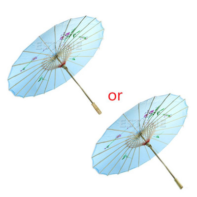 Grace japāņu ķīniešu lietussargs Art Deco gleznots saulessargs kāzu deju ballītei