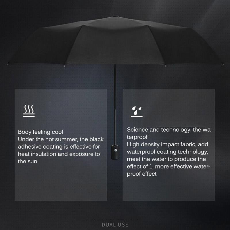 Vetruodolný dámsky automatický dáždnik pre ženy a mužov, skladací 3-kostný pánsky dáždnik, veľký dáždnik do dažďa, biznis slnečník