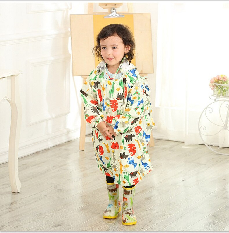 Detský pršiplášť s kapucňou, PVC lepidlo, pršiplášť s batohom, veľký klobúk, módny detský turistický pršiplášť do škôlky