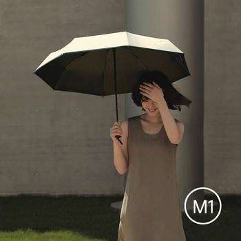 Μίνι πτυσσόμενη ομπρέλα τσέπης Φορητή ομπρέλα ταξιδιού Έξι πτυσσόμενες ομπρέλες βροχής Sunshade sunshade UV γυναικεία ομπρέλα εξωτερικού χώρου