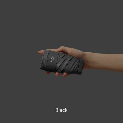 Vreckový mini skladací dáždnik, prenosný cestovný šesťskladací dáždnik, dážď a slnko, slnečník, nástroj, UV vonkajší dáždnik pre ženy