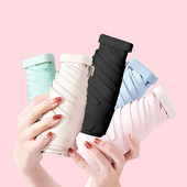 Mini skladací dáždnik, vreckový telefón, dámsky dáždnik, mužský ultraľahký, ľahký dážď, slnečný dáždnik, dievčenský slnečník s UV ochranou