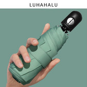 Mini automatický dáždnik Pecket Rain pre deti a ženy, 5 skladacích UV slnečných dizajnérskych automatických dáždnikov pre Xiaomi, roztomilé plážové dáždniky Paraguas