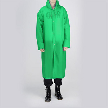 Αδιάβροχο γυναικείο αδιάβροχο διαφανές ανδρικό παλτό βροχής Υπαίθριο κάμπινγκ Ταξίδι Hoodie Ponchos Rainwear κοστούμι για 145-190 cm