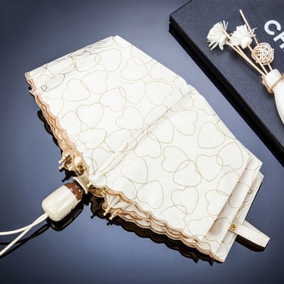 Automatický čipkovaný dáždnik, dáždnik s ochranou proti UV žiareniu, farby dáždnikov, dizajnérske dáždniky, 8K vetruodolný slnečník pre milovníkov prírody