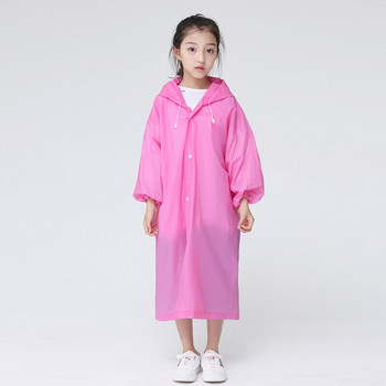 Νέο αδιάβροχο αδιάβροχο παλτό EVA Παιδικό αδιάβροχο για ενήλικες Thickened Kids Clear Transparent Tour Αδιάβροχο κοστούμι αδιάβροχο Αδιάβροχα