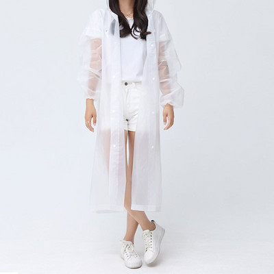 Nový nepremokavý pršiplášť z EVA materiálu, detský pršiplášť pre dospelých, zahustený detský priehľadný nepremokavý pršiplášť