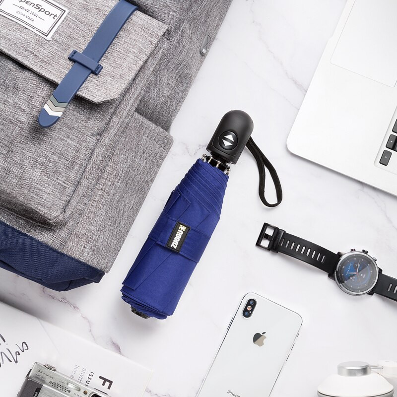 Luksusa pilnībā automātisks salokāms lietussargs sieviešu kabatas kompakti lietussargi vēja necaurlaidīgi mini īpaši viegls saulessargs saulessargs SY362