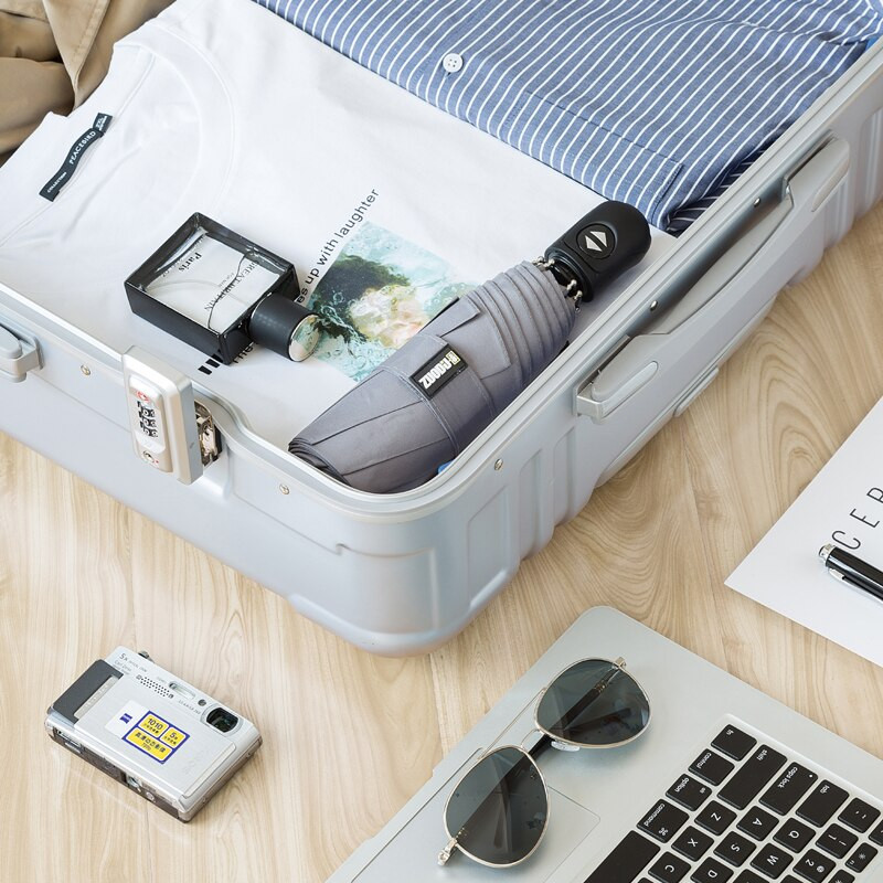 Luksusa pilnībā automātisks salokāms lietussargs sieviešu kabatas kompakti lietussargi vēja necaurlaidīgi mini īpaši viegls saulessargs saulessargs SY362