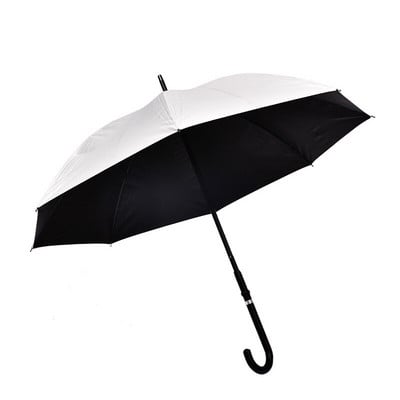 Dáždnik s dlhou rukoväťou, mečom a hákom, čierny, pre mužov, palica, katana, silný, kreativita, vetruodolný, samurajský, dažďový výstroj BD50UM