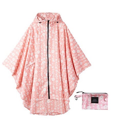 Γυναικείο αδιάβροχο αδιάβροχο μανδύα πόντσο βροχής με κουκούλα για πεζοπορία και αναρρίχηση
