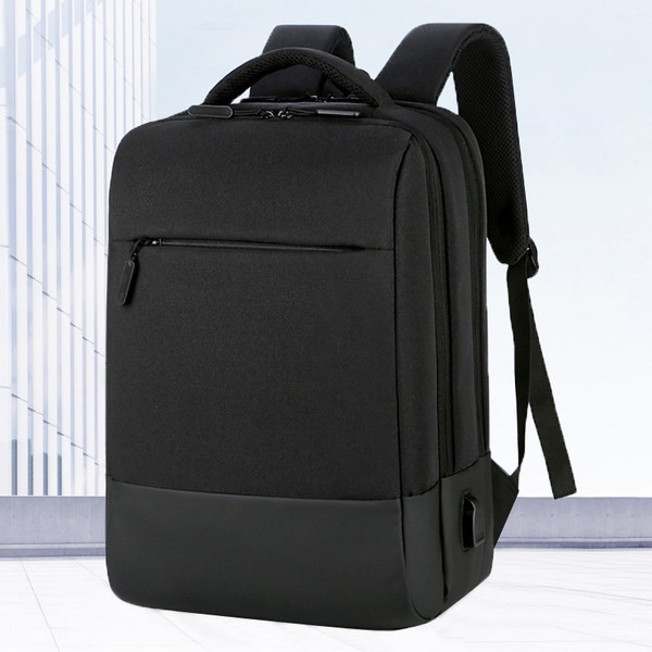 Rucsac bărbătesc textil cu buzunar frontal în mai multe culori