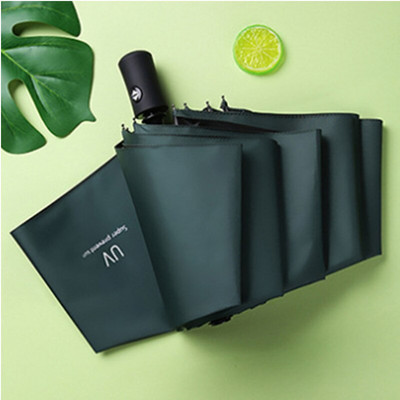 Umbrelă de soare din cauciuc pentru bărbați și femei în patru culori umbrelă de soare pliabilă umbrelă de soare pentru bagaje de mână pentru femei umbrelă automată