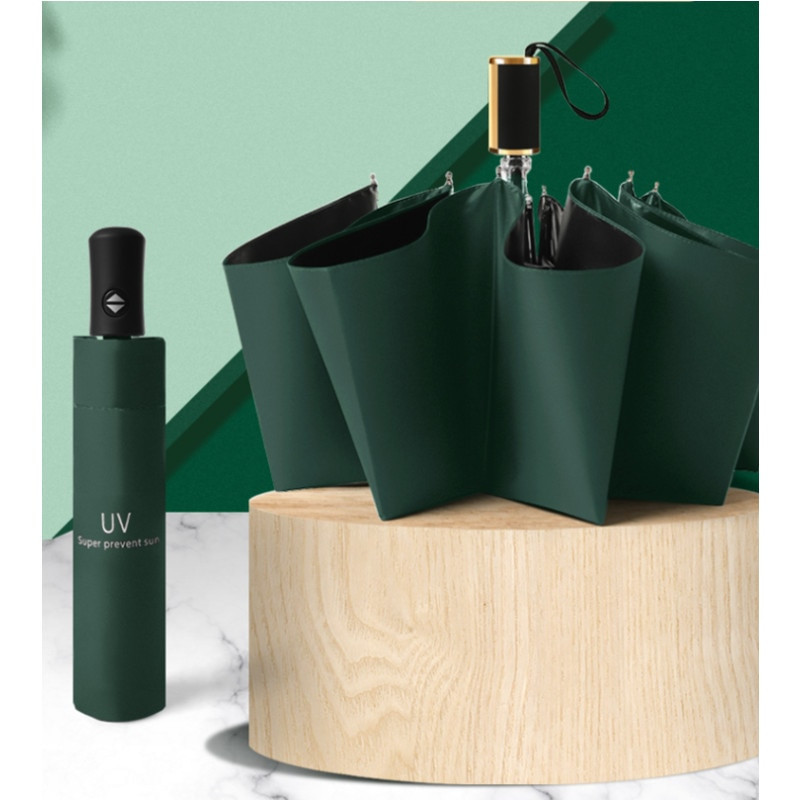 Umbrelă de soare din cauciuc pentru bărbați și femei în patru culori umbrelă de soare pliabilă umbrelă de soare pentru bagaje de mână pentru femei umbrelă automată