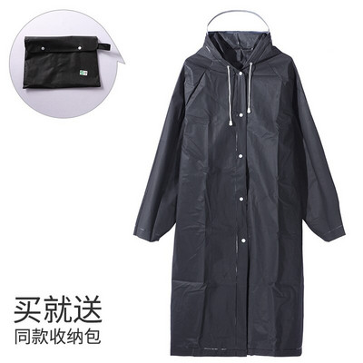 Módny dámsky pršiplášť EVA, zahustený nepremokavý pršiplášť, dámsky priehľadný nepremokavý pršiplášť