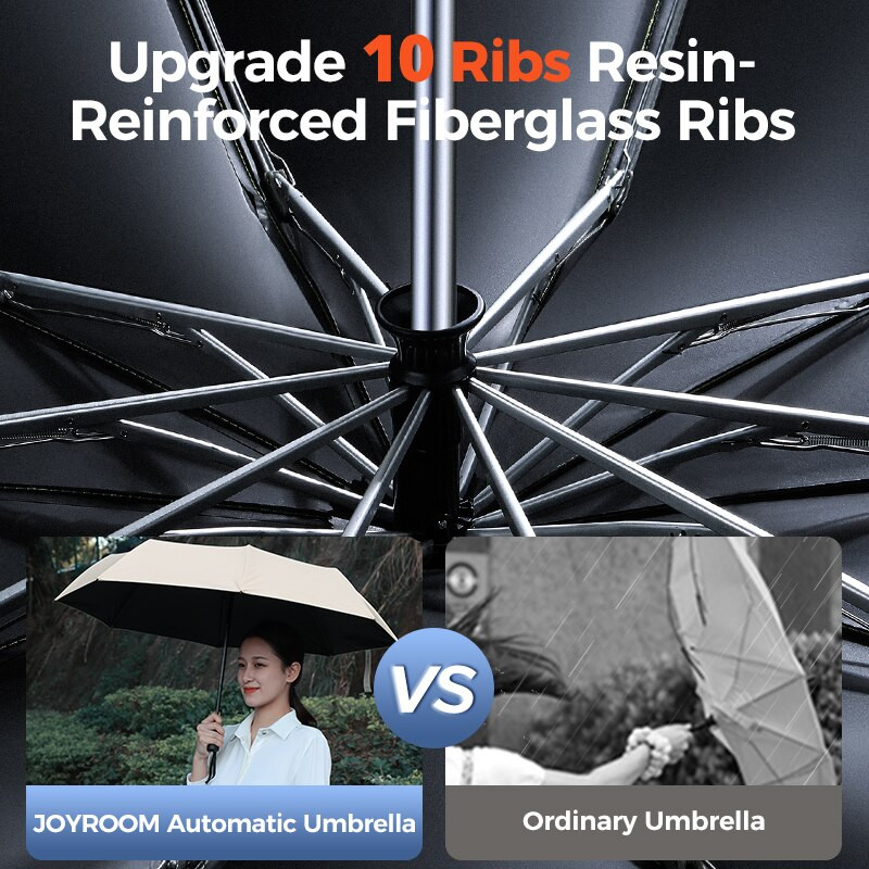 Automatický skladací dáždnik, prenosný, odolný voči dažďu a vetru, pánsky slnečník, biznis, UV, vetruodolný, veľký, reflexný, spätný dáždnik