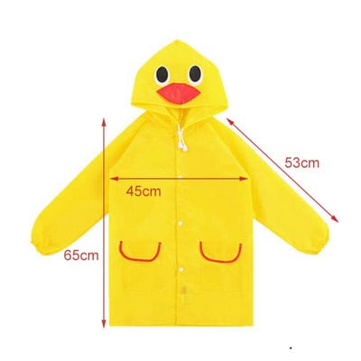 1 buc. Pelernă de ploaie pentru copii, stil animal din desene animate, pentru copii, haină de ploaie, costum de ploaie, haină de ploaie, stil animal pentru studenți