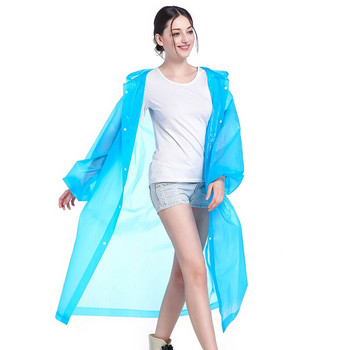 Βολικό φορητό βροχή για ενήλικες Εξαιρετικά παχύ αδιάβροχο αδιάβροχο έκτακτης ανάγκης μιας χρήσης πολύχρωμο πόντσο