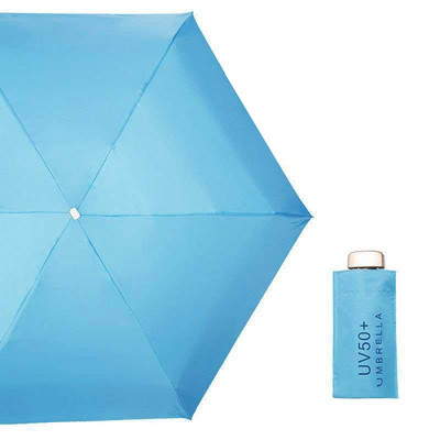 Mini dáždniky s UV ochranou, vreckový dáždnik s piatimi skladacími slnečníkmi, malými, proti dažďu, pre ženy, ochrana pred slnkom, prenosné, na cesty