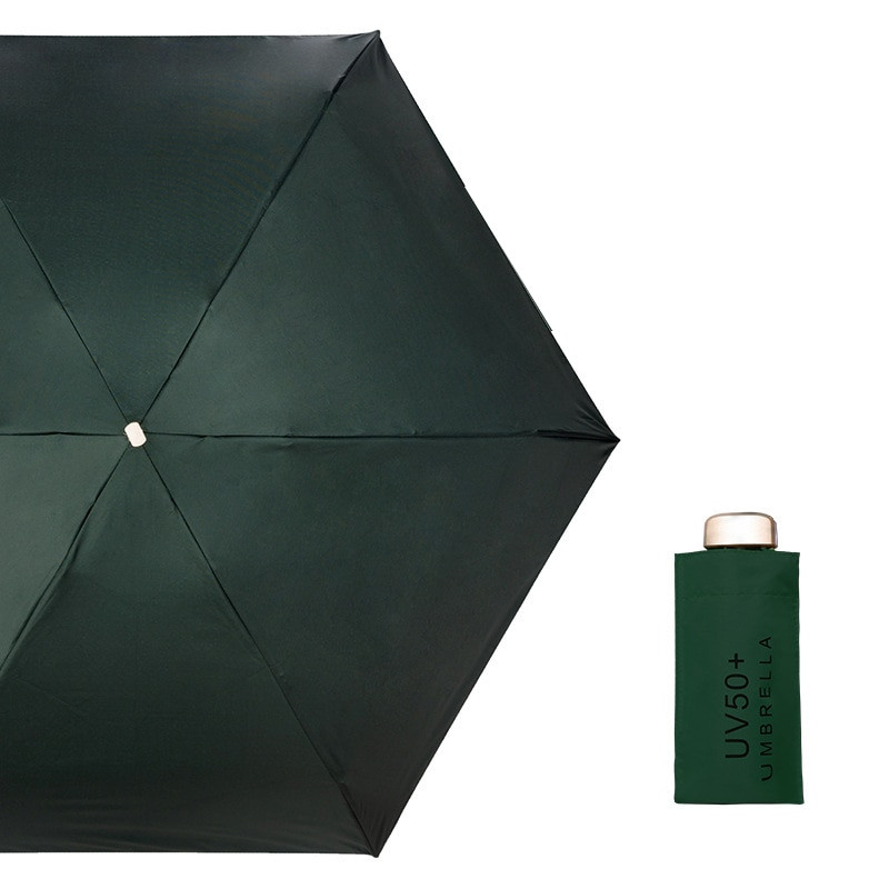 Mini dáždniky s UV ochranou, vreckový dáždnik s piatimi skladacími slnečníkmi, malými, proti dažďu, pre ženy, ochrana pred slnkom, prenosné, na cesty