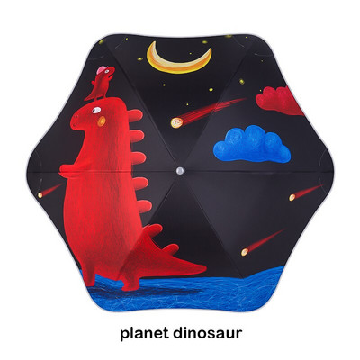 2021 Doprava zadarmo Detský dáždnik s bezpečnostným filetom, kreslený zvierací opaľovací krém, dlhý dáždnik pre chlapcov a dievčatá, darčekový detský dáždnik