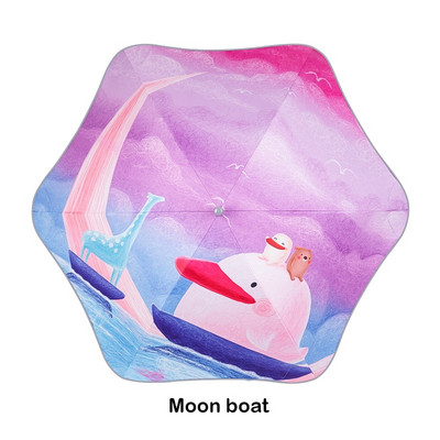 2021 Doprava zadarmo Detský dáždnik s bezpečnostným filetom, kreslený zvierací opaľovací krém, dlhý dáždnik pre chlapcov a dievčatá, darčekový detský dáždnik