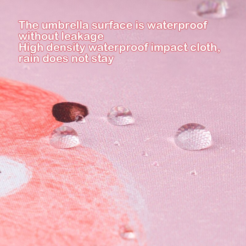 2021 Doprava zadarmo Detský dáždnik s bezpečnostným filetom, kreslený zvierací opaľovací krém, dlhý dáždnik pre chlapcov a dievčatá, darčekový detský dáždnik