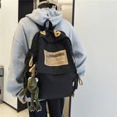 Didelė tekstilinė kuprinė su keliais skyreliais