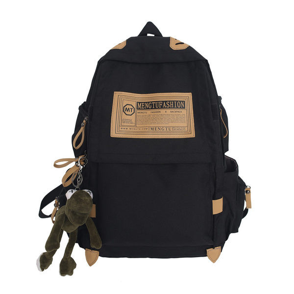 Didelė tekstilinė kuprinė su keliais skyreliais