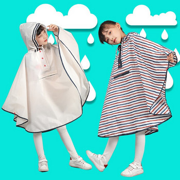 Παιδικό αδιάβροχο Παιδικό για κορίτσια Αγόρια Χαριτωμένο αδιάβροχο παιδικό κάλυμμα αδιάβροχο παλτό Poncho Rainwear με κουκούλα αδιάβροχα παιδικά αδιάβροχα