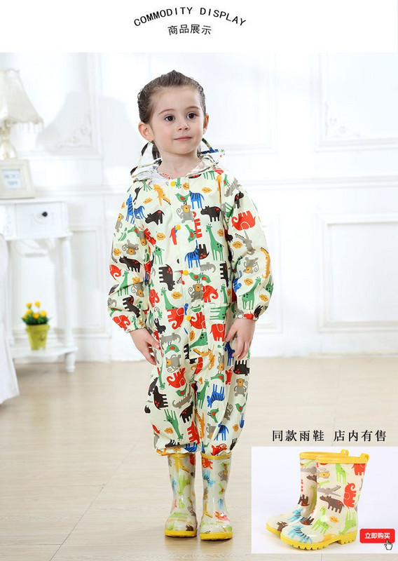 Detský pršiplášť, nepriepustný pršiplášť s kapucňou, nepremokavé pršiplášte pre deti, ružovo-modré pončo pre chlapcov a dievčatá, pršiplášť, overal