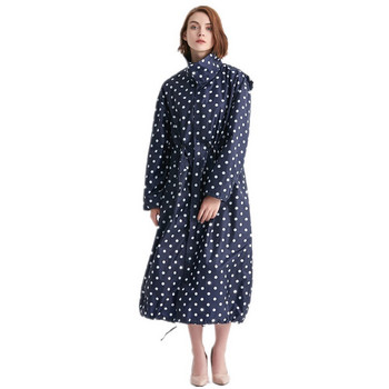 Μακρύ αδιάβροχο γυναικείο αδιάβροχο αντιανεμικό κουκούλα ελαφρύ πεζοπορικό ανδρικό παλτό βροχής Ponchos Jacket