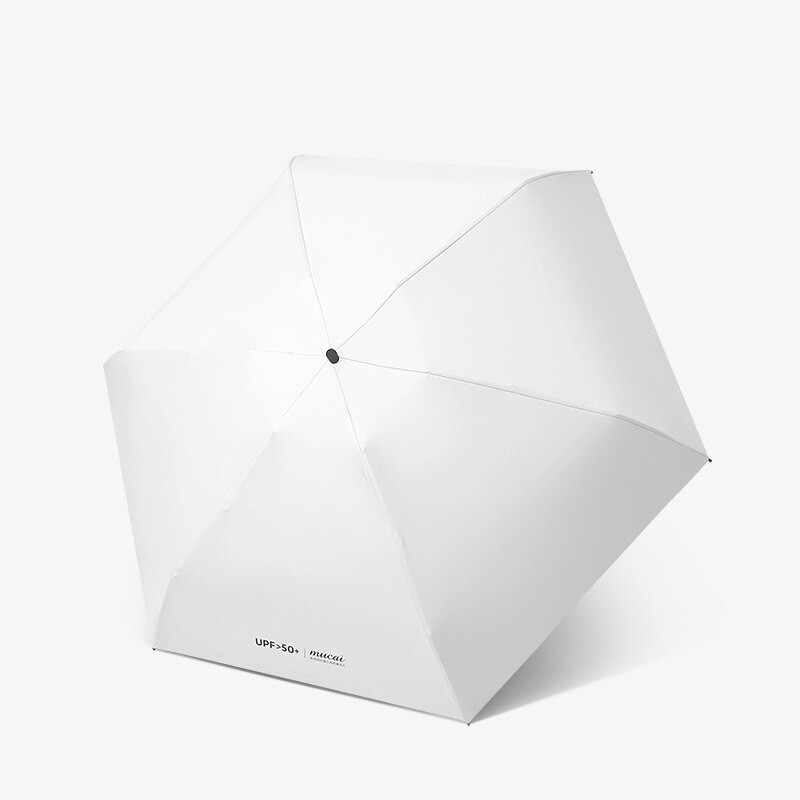 Vreckový mini dáždnik, dáždnik, dámske farby, plochý, päťfarebný, skladací, slnečník, dámsky, prenosný, slnečník, opaľovací krém, dievčenský, UPF50+