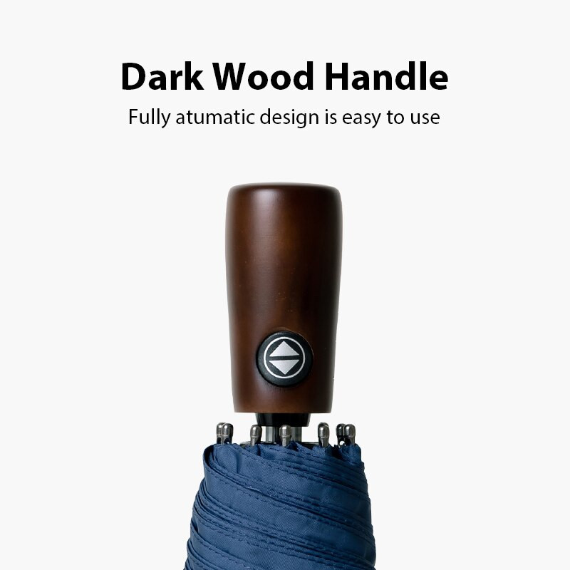 Veľký automatický dáždnik do dažďa, mužský, vetruodolný, 124 cm, veľký obchodný dáždnik, korporátny cestovný golfový vonkajší skladací dáždnik, mužský 10 000 strán