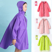 90-160cm nepremokavý pršiplášť pre deti, pršiplášť, pončo, bunda, turistika, stredoškoláci, batoh, pršiplášť, Chubasqueros
